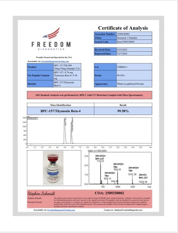 BPC-157/TB-500 10 mg - Image 3